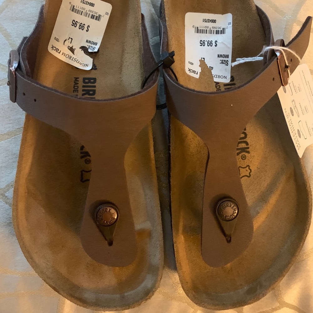 Size 38 new with tags Birkenstock’s